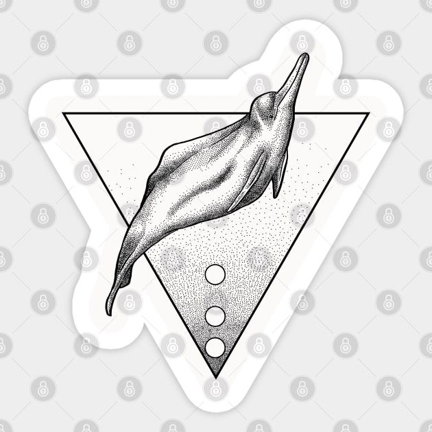 Dolphin Sticker by andres uran